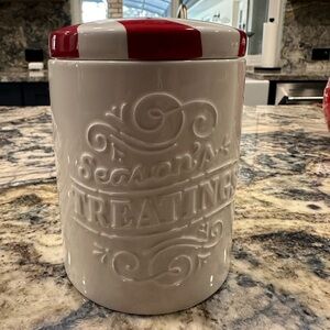 NWT Hallmark treat Christmas jar
